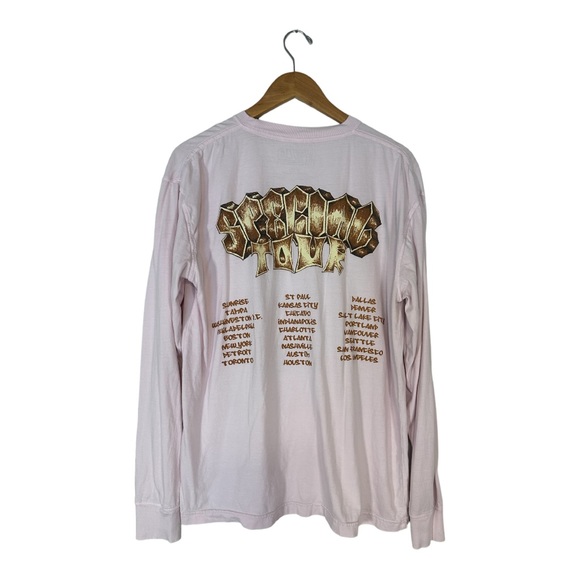Lizzo Exclusive 2022 Special Tour Merch Pink Long Sleeve Unisex 🍑Tee Size Large - Picture 3 of 9